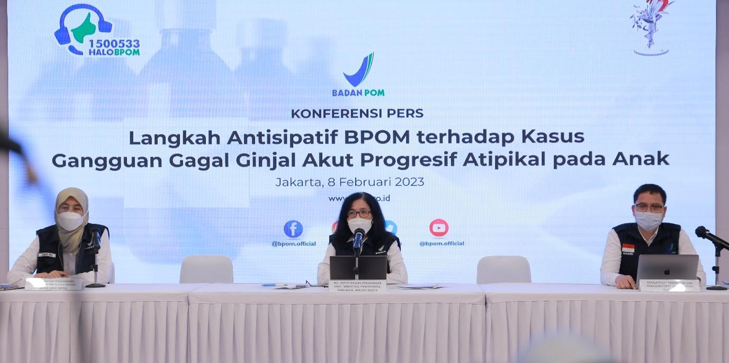 BPOM Rilis Hasil Uji Laboratorium Sirup Obat Aman BPOM Rilis Hasil Uji Laboratorium Sirup Obat Aman